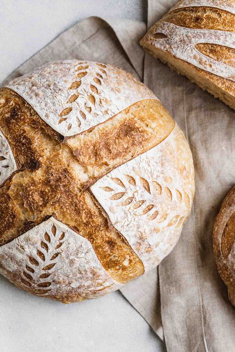 Rustic Sourdough Bread Recipe, Chocolate Sourdough, Easy Sourdough Bread Recipe, Fermented Bread, A Loaf Of Bread, Homemade Sourdough Bread, Artisan Bread Recipes, Sourdough Starter Recipe, Loaf Of Bread