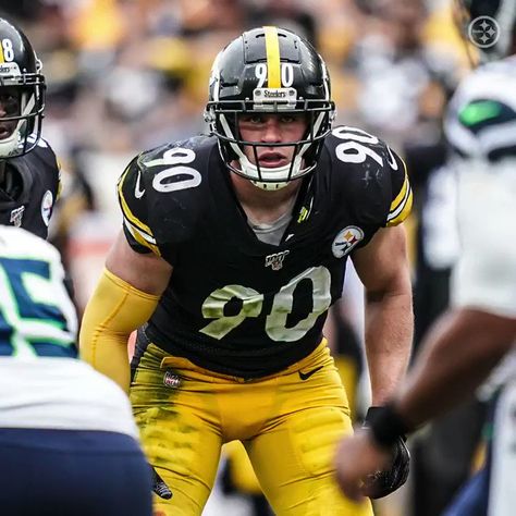 Pittsburgh Steelers on Twitter: ".@_TJWatt ranks #️⃣2️⃣ in fumble recoveries (2) and #️⃣5️⃣ in sacks (4.0) in the AFC.… " Steelers Football Party, Steelers Party, Steelers Decor, Pittsburgh Pride, Nfl Championships, Go Steelers, Pittsburgh Steelers Football, Steeler Nation, American Football Team