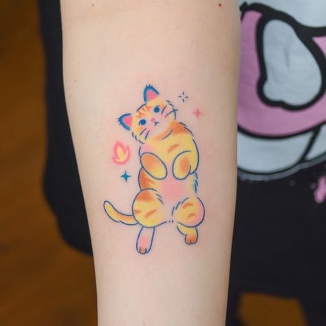 Instagram Orange Cat Tattoo Ideas, Cat Tattoo Orange, Orange Cat Tattoo, Cat Tattoo Ideas, Orange Cat, Cat Tattoo, Tattoo Ideas, Tattoos, Orange