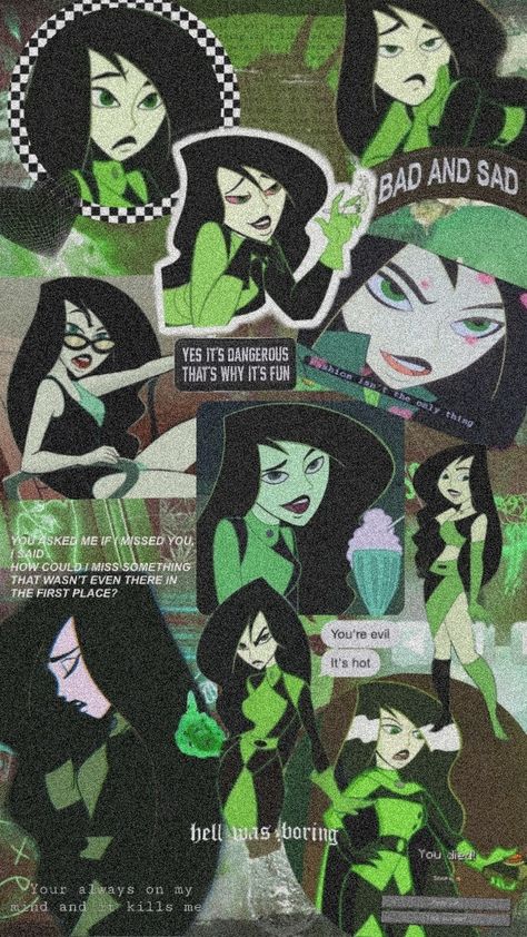 Shego Painting Canvas, Shego Kim Possible Aesthetic, Shego Icons Aesthetic, Kim Possible Icons Wallpaper, Shego Background, Kim Possible Background Aesthetic, Silver Hair Cartoon Character, Shego Inspired Hair, Shego Aesthetic Wallpaper