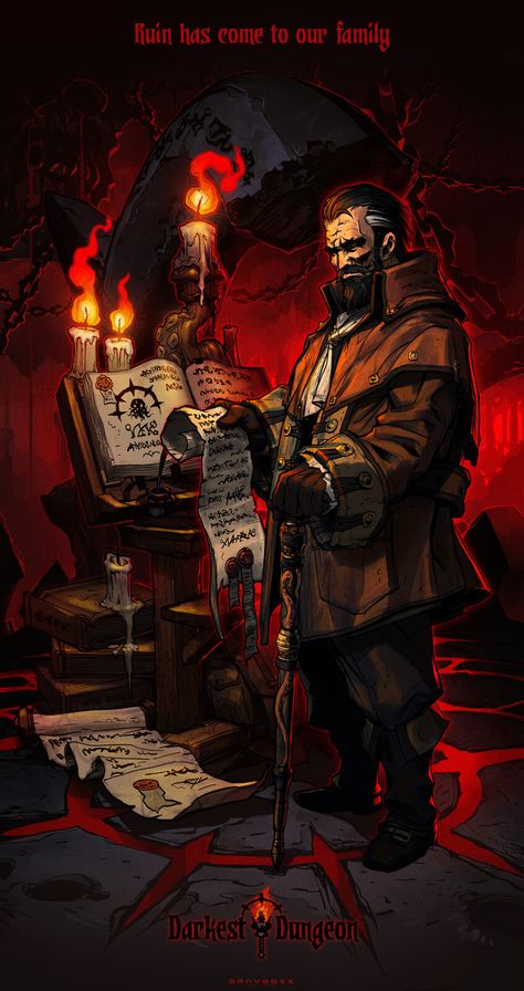 Arcane Archer, Occult Detective, Doom Videogame, Dnd Monster, Apocalypse World, Indie Game Art, Dark Creatures, Darkest Dungeon, Dnd Monsters