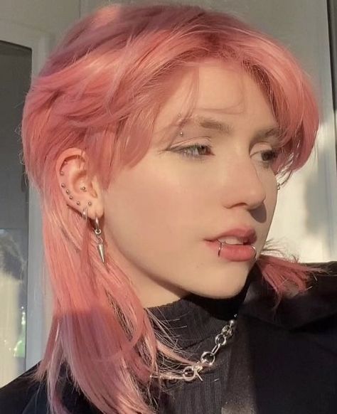 Shot Hair Styles, Hair Reference, Cut My Hair, Hair Inspo Color, Dream Hair, Aesthetic Hair, Hair Designs, Pretty Hairstyles, Pink Hair