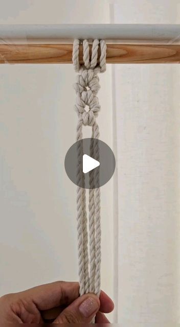 Agrima Wadhwa on Instagram: "Macrame Floral Pattern  #macrame #saveforlater #instagood #instagram #india #trysomethingnew #instareels" Macrame Stand Diy, Macrame Stand, Try Something New, Macrame, Floral Pattern, India, Floral, Pattern, On Instagram