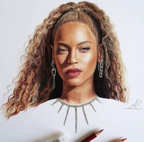 Beyoncé Drawing Beyonce Drawing, Beyonce Tattoo, Black Love Artwork, Beautiful Pencil Drawings, Black Lives Matter Art, Prismacolor Art, Queen Art, Celebrity Drawings, Eye Painting