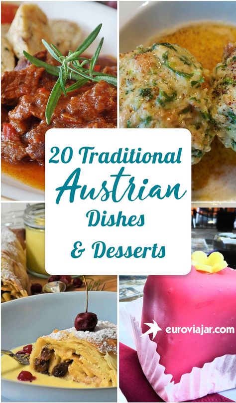 Austrian Recipes, Austria Food, Austrian Desserts, Austrian Food, Austrian Cuisine, German Food Authentic, European Dishes, Around The World Food, Foreign Food