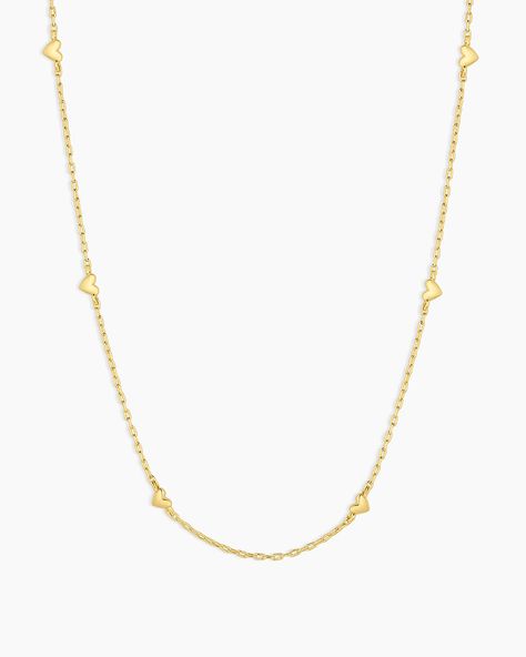 Amour Necklace – gorjana Gorjana Necklace, Earrings Stacking, Gorjana Jewelry, Heart Chain, Gold Heart Necklace, 14k Gold Necklace, Mix Style, Gold Necklaces, Rose Gold Necklace