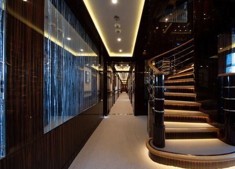 Oceanco Yacht AHS interior Oceanco Yacht, Yacht Aesthetic, Luxury Yacht Interior, Yatch Boat, Nautical Interior, Yacht Interior Design, Yacht Builders, Luxury House Interior Design, Yacht Interior