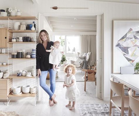 Inside Simone Haag's stylish Scandinavian style home. | Photo: Eve Wilson | Story: Real Living Philippe Starck Design, Real Living Magazine, Scandi Chic, Scandinavian Style Home, Vogue Living, Elle Decoration, Layered Rugs, Living Magazine, World Of Interiors