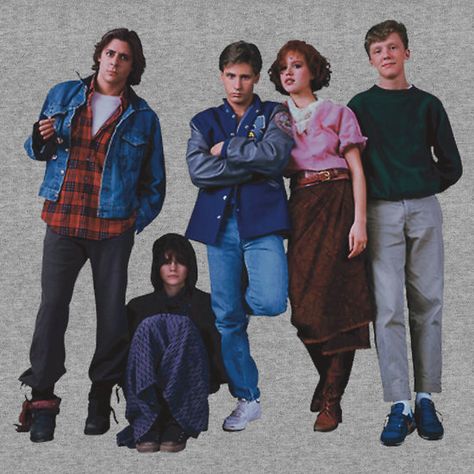 The Breakfast Club Crew! The Breakfast Club Outfits, Breakfast Club Outfits, Judd Nelson Breakfast Club, Breakfast Club Costume, Breakfast Club Movie, Judd Nelson, 80s Fashion Men, 80s Men, 80’s Fashion