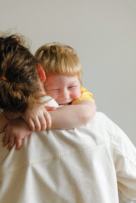 Boy Hugging His Mom · Free Stock Photo Kids Hugging, Special Needs Students, Confidence Kids, Love Hug, Photos Of Women, Confidence Building, Mothers Love, Special Needs, 5 Ways