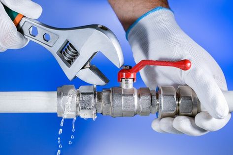 Hands plumber at work in a bathroom, plu... | Premium Photo #Freepik #photo #water #house #building #hands Sewer Line Repair, Photo Water, Plumbing Companies, Residential Plumbing, Commercial Plumbing, Leaky Faucet, Pipe Repair, Water House, Plumbing Emergency