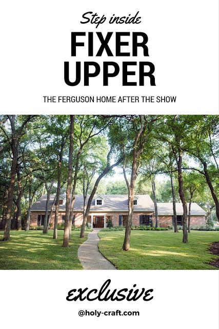 An inside look at a home featured on HGTV's hit show Fixer Upper to see what it looks like after the clients move in. Building Roots Hgtv, Fixer Upper Season 5, Fixxer Upper, Fixer Upper Tv Show, Magnolia Farms Fixer Upper, Fixer Upper Joanna, Gaines Farmhouse, Gaines Fixer Upper, Fixer Upper Living Room