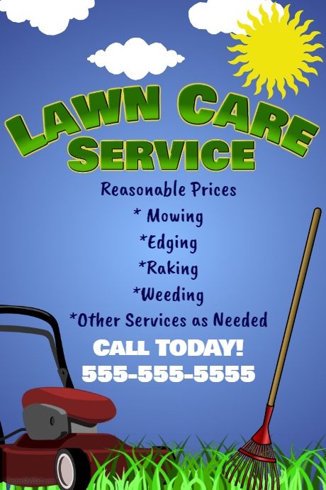 Customize 270+ Lawn Service Flyer Templates | PosterMyWall Lawn Mowing Business, Lawn Care Flyers, Lawn Care Business Cards, Gardening Services, Lawn Care Business, Lawn Design, Flyer Free, Diy Lawn, Lawn Service