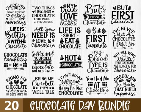 Funny Chocolate Quotes, Chocolate Sayings, Chocolate Png, Best Christmas Quotes, Chocolate Quotes, Chocolate Humor, Chocolate Day, Love Eat, How To Make Chocolate