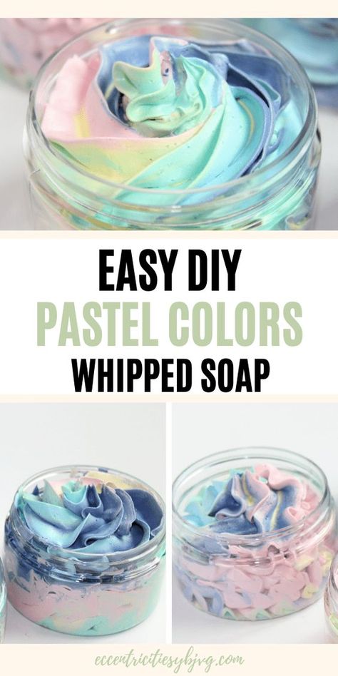 Whipped Bath Soap Recipe, Homemade Whipped Soap Recipes, Whipped Body Soap Recipe, How To Make Whipped Soap, Diy Soap Mold, Diy Whipped Soap Recipe, How To Make Whipped Body Butter, Diy Bath Products To Sell, How To Make Homemade Soap