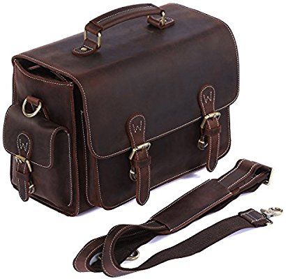 Personalized Travel Bag, Leather Briefcase Men, Leather Camera Bag, Leather Saddle Bags, Handcrafted Bags, Cheap Handbags, Leather Briefcase, Slr Camera, Shoulder Messenger Bag