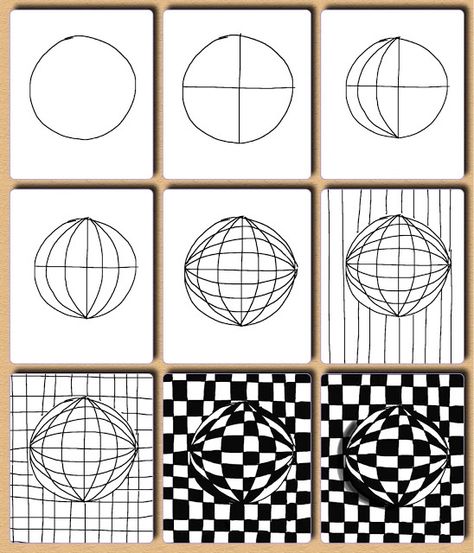 OP ART – Menlo Park Art Illusion Kunst, Op Art Lessons, Zentangle Kunst, Classe D'art, Illusion Drawings, Art Optical, Art Worksheets, Optical Illusions Art, School Art Projects