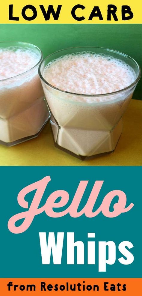 Low Carb Keto Jello Yogurt Whips - Yogurt Whips, Jello Whips, Jello Yogurt, Keto Jello, Whipped Yogurt, Sugar Free Jello, Starting Keto Diet, Low Carb Dessert, Keto Fat