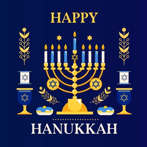 Hanukkah Graphic Design, Hannukah Decorations, Free Use Images, Happy Hannukah, Jewish Festivals, Christmas Campaign, Hanukkah Decorations, Hanukkah Cards, Storage Closet