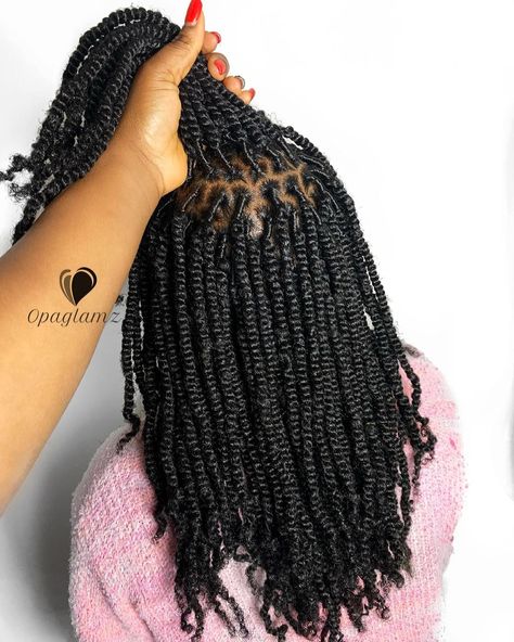 Natural Twist Braids Black Women, Ceres Twist Hairstyles, Twist Out With Extensions, 2 Strand Twist Extensions, Twist With Extensions Two Strand, Natural Twists With Extensions, Twists With Extensions On Natural Hair, 2 Strand Twist With Weave, Two Strand Twists With Extensions