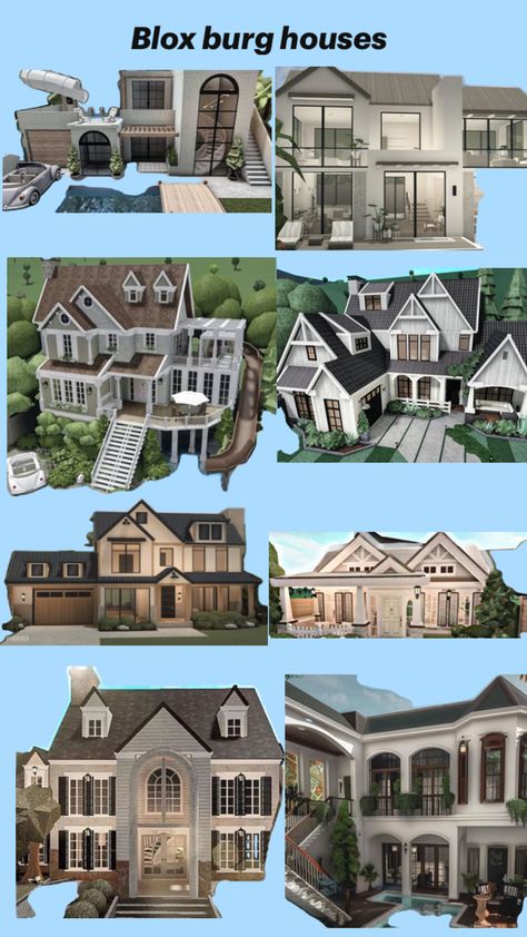 Bloxburg Rustic House Ideas, Color Scheme For Bloxburg House, Fall Family Home Bloxburg, Bloxburg Condo Layout, Cozy Mansion Exterior, Bloxburg House Layout With Grid, Winter Bloxburg House Layouts, Bloxburg Big House Ideas, Roof Ideas Bloxburg