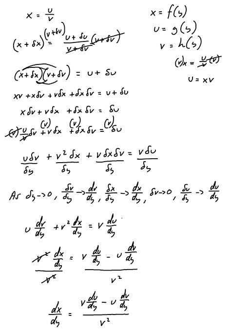 Mathematical Formulas, Quotient Rule, Physics, Math Equations, Education, Quick Saves