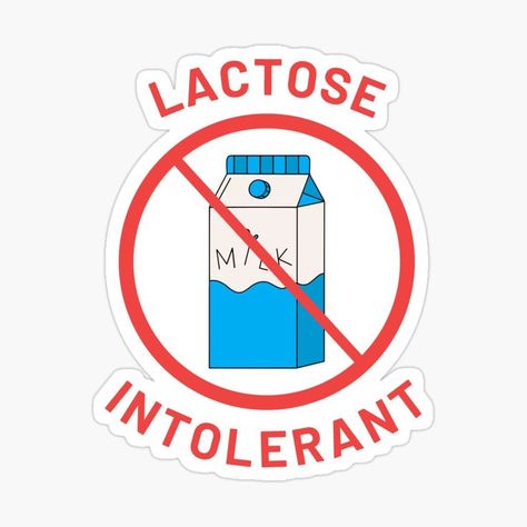 No Symbol, Lactose Intolerance, Lactose Free Milk, Lactose Intolerant, Dairy Products, Summer Goals, Milk Carton, Because I Love You, Lactose Free