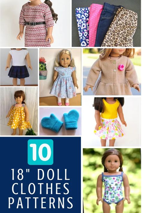 Our Generation Dolls Clothes, Our Generation Doll Sewing Patterns, Our Generation Doll Clothes Diy, Diy American Doll Clothes, American Doll Sewing Patterns Free, Sewing Doll Clothes Free Printable, 17 Inch Doll Clothes Free Pattern, American Girl Doll Clothes Patterns Free Printable, My Generation Doll Clothes Pattern