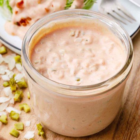 Homemade Paleo Thousand Island Salad Dressing (Easy Recipe) - Paleo Grubs Paleo Salad Dressing Recipes, Thousand Island Salad, Island Salad, Paleo Dressing, Paleo Salad Dressing, Homemade Thousand Island Dressing, Paleo Salad, Paleo Condiments, Easy Salad Dressing Recipes