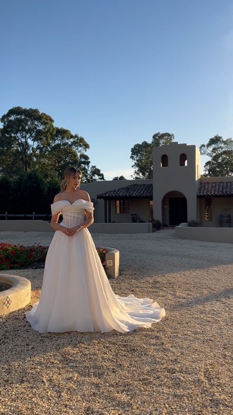 Sophia Tolli Australia | Romantic and regal: Ariane is truly the perfect ball gown 💫💖 #sophiatolli #Y3145 #ballgown #weddingdress #bridalwear #futuremrs | Instagram