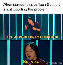 Tech support got it easy Alabama Memes, Play Minecraft, Just Funny, Prequel Memes, Dnd Funny, Dark Jokes, It Support, Some Funny Jokes, Tech Support