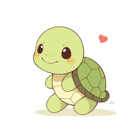 Cute turtle, adorable animals and nature Cute Drawings Turtle, Easy To Draw Turtle, Turtle Cute Drawing, Baby Turtle Drawing, Turtle Illustration Cute, Turtle Drawing Cute, Cute Turtle Wallpaper, Cute Sea Turtle Drawing, Cute Turtle Art