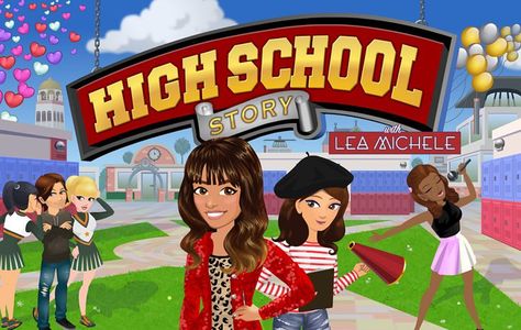 Can't Get Enough of High School Story? Lea Michele Is Starring in the New Update High School Story Game, High School Vocabulary, High School Story, Prom King, The Best Game, Online Multiplayer Games, Story Games, Lea Michele, Simulation Games