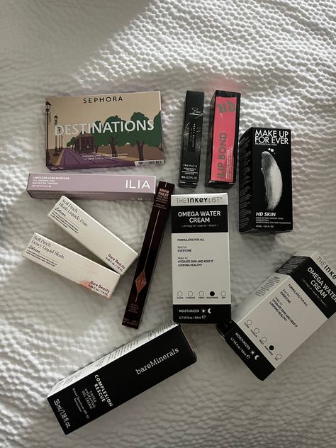 #makeup #makeuplook #sephora #makeupideas #haul Make Up Haul, Sephora Haul, Skin Foundation, Make Up For Ever, Cream Blush, Mascara Lashes, Hydrate Skin, Sephora, Cool Girl