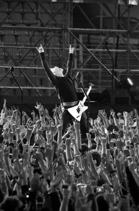 This picture I found on here of James in the crowd makes a great phone wallpaper!! Metallica Albums, Metallica Concert, Metallica Art, Jason Newsted, Pet Shop Boys, Concert Aesthetic, James Hetfield, Heavy Metal Bands, Thrash Metal