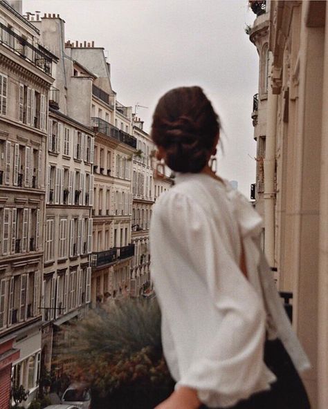 Tall Buildings, A Woman, Walking