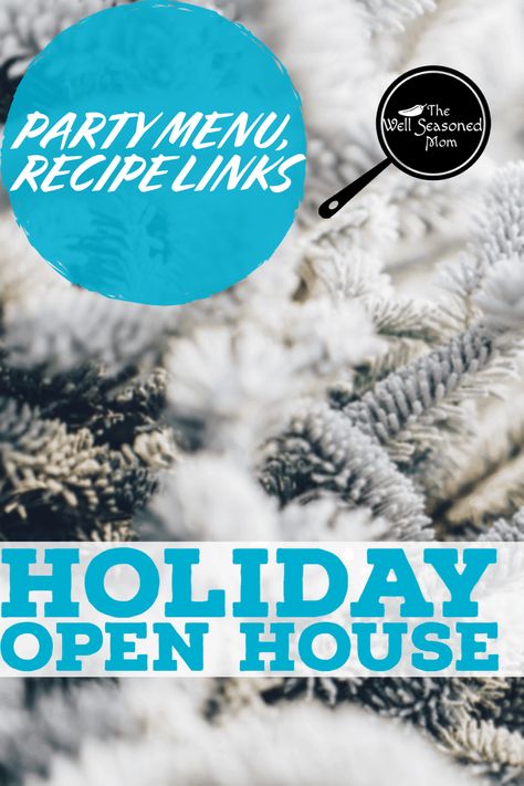 Plan a Holiday Open House for friends and family that everyone will love! Menu, strategy, food recipes and links for the best Christmas Party ever! #Christmas #party #recipes #ideas Christmas Open House Menu, Christmas Dinner Themes, Cranberry Vodka Punch, Holiday Open House, Cranberry Vodka, Christmas Open House, Wooden Salad Bowl, Christmas Entertaining, Dinner Themes