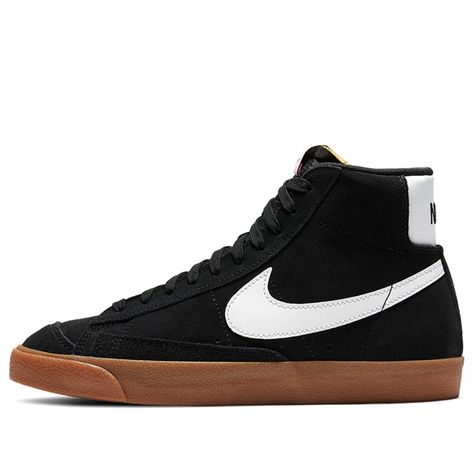 Nike Blazer Mid '77 Suede Sneakers/Shoes Nike Blazer Mid 77 Women, Nike Air Pegasus, Basket Noir, Nike Air Jordan 1 Low, Nike Blazer Mid 77, Nike Blazer Mid, Nike Blazers Mid, Baskets Nike, Mens Shoes Casual Sneakers