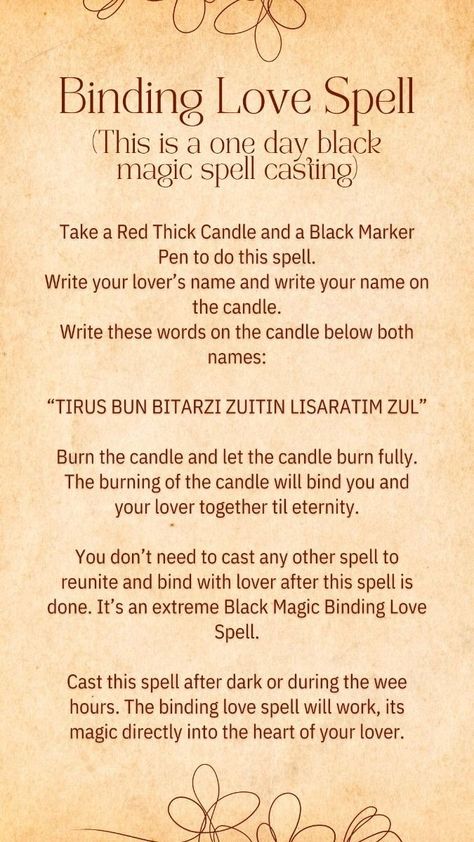 Discover how to cast a strong binding love spell with our step-by-step guide! Learn the secrets to powerful love magic that can deepen your connection and strengthen your relationship. Perfect for beginners and experienced practitioners alike. #LoveSpell #BindingSpell #Magic #Witchcraft #Spellcasting #RelationshipGoals #LoveMagic Wiccan Spell Book Love, Make Them Obsessed With You Spell, Spells To Make Someone Obsessed With You, Love Witchcraft Spell, Make Him Come Back Spell, Knot Spells Love, Spell To Bind Two People Together, Full Moon Spells Love, Love Obsession Spell