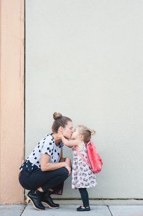 San Francisco Street Style, First Day Of School Pictures, And So It Begins, School Photo, Mommy Daughter, 1st Day Of School, School Pictures, School Photos, Mothers Love