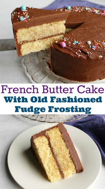 Old Fashioned Butter Cake With Chocolate Frosting, Butter Cake Chocolate Frosting, Vanilla Cake With Fudge Frosting, Old Fashioned Fudge Icing Recipe, Vintage Birthday Cake Recipe, Best Fudge Frosting, Classic Butter Cake, Old Fashioned Fudge Icing, Fudge Icing For Cake