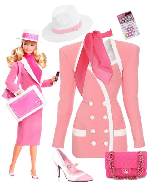 Outfit Ideas For Office, Chanel Pink, Pink Chanel, Fashion Collage, Day To Night, Outfit Maker, Outfit Shoplook, To Night, Office Casual