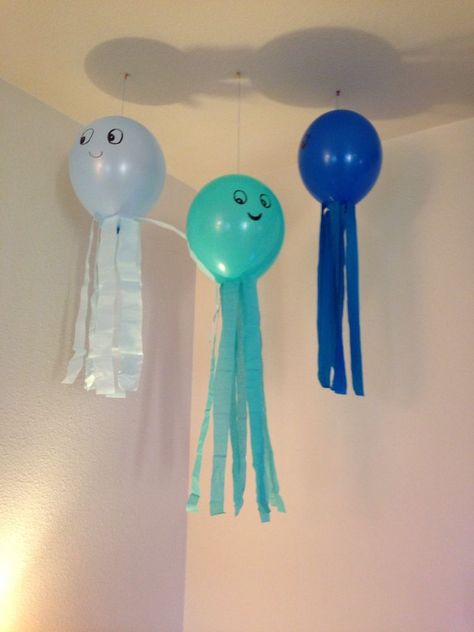 Octonauts Birthday Party, Octopus Crafts, Bubble Guppies Party, Ocean Birthday Party, Bubble Guppies Birthday, Ocean Birthday, Ocean Party, Sea Birthday Party, Mermaid Parties