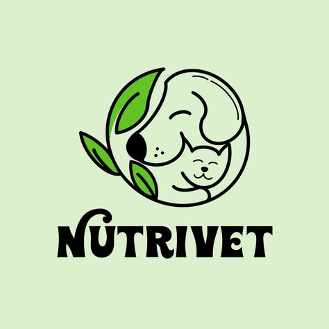 Nutrivet Logo Design: Create a modern, professional logo for your pet food brand with our logo maker. #logodesign #branding#Pet_Food_Logo_Design #Dog_Food_Logo #Pet_Food_Logo #Animal_Shelter_Design Pet Food Logo Design, Dog Food Logo, Pet Food Logo, Animal Shelter Design, Food Brand Logos, Free Business Logo, Pet Shop Logo, Logo Online Shop, Nutrition Logo