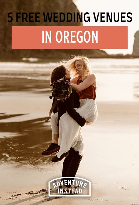 The time to stress about budgets and your wedding venue are gone!  Did you know that there are free (or mostly free) wedding venues in Oregon? We've listed out our 5 Free Wedding Venues in Oregon in this blog. Are we missing any? Let us know! Small Oregon Wedding, Oregon Coast Wedding Venues, Tiny Wedding Venues, Free Wedding Venues, Very Small Wedding, Oregon Coast Wedding, Wedding Venues Oregon, Smallest Wedding Venue, Tiny Wedding