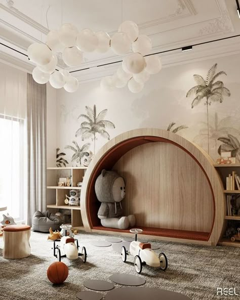 Neutral Kids Bedroom, Kids Room Interior Design, Kids Interior Design, Kids Bedroom Inspiration, Kids Bedroom Designs, Playroom Design, Kids Interior Room, Kids Interior, Kids Room Design