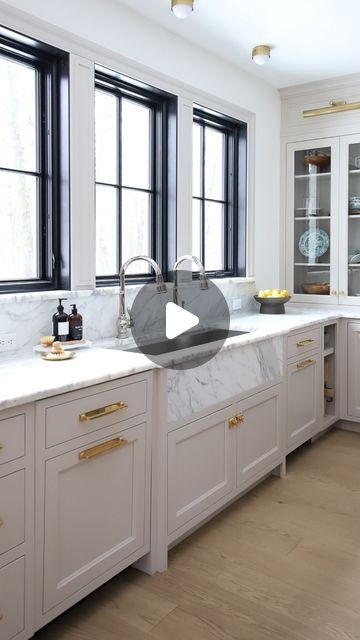 Jennifer Gizzi on Instagram: "Can your sink do this? This @kohler 44” Prolific Sink has been a DREAM. I keep finding new ways to use it every day with all of the integrated accessories. The 3 shelves create multiple work areas that are easily moved around with just a simple slide. My favorite is the colander for easy fruit and veggie prep. Comment “Kohler” and I’ll send you all the sources. #kitchendesign #kohler #partner" Fruit And Veggie Prep, Kitchen Sink Windows, Sink In Island Kitchen, Farmhouse Kitchen Sink Ideas, Veggie Prep, Greige Kitchen Cabinets, Extension Inspiration, Greige Kitchen, Kitchen Sink Window