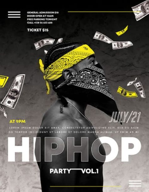 Hip Hop Flyer Design, Hip Hop Website Design, Hip Hop Event Poster, Hiphop Poster Design, Hip Hop Flyer, Hip Hop Graphic Design, Hiphop Poster, Hip Hop Posters, Dj Background