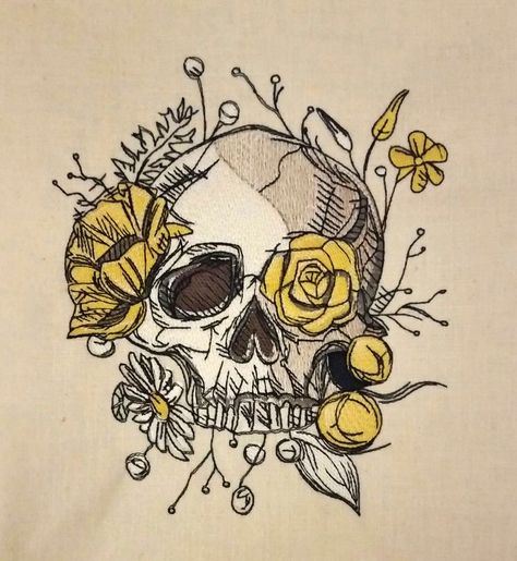 Overgrown Flowers, Skeleton Art, Skull Drawing, Arte Sketchbook, Dessin Adorable, Anatomy Art, Sketchbook Art Inspiration, Cool Art Drawings, Art Inspiration Drawing