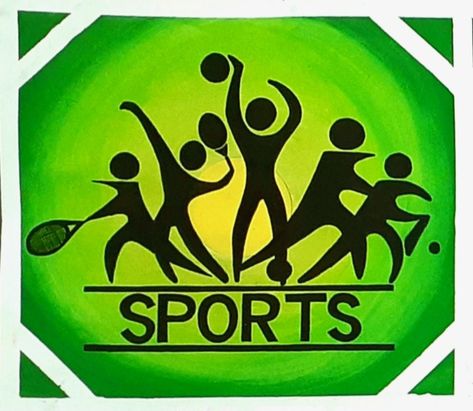 #drawing#painting #anthonyjohnart Sports Poster Drawing, Annual Sports Day Poster For School, Sports Painting Ideas Wall Art, Sports Day Poster School Drawing, National Sports Day Drawing, Sports Meet Poster, Sports Meet Decoration Ideas, Sports Day Poster School, Sports Painting Ideas